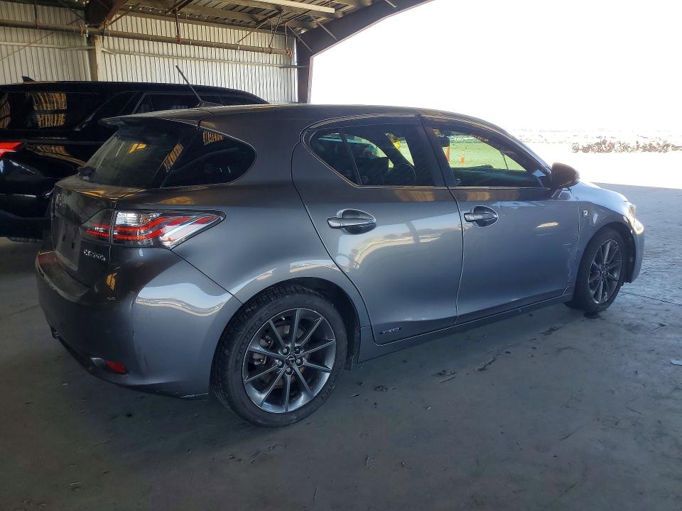 2012 Lexus Ct VIN JTHKD5BH6C2108871 COPART salvage auction — FRONT END, Ca - Salvage Certificate, sold $1,700 on 2026-07-13 (photo 3)