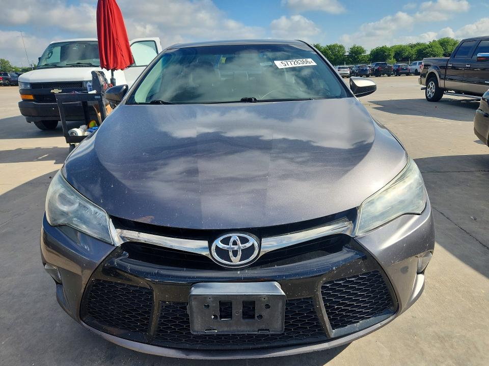 2016 Toyota Camry VIN 4T1BF1FK2GU143679 COPART salvage auction — REAR END, Tx - Salvage Vehicle Title, sold $3,350 on 2026-07-27 (photo 5)