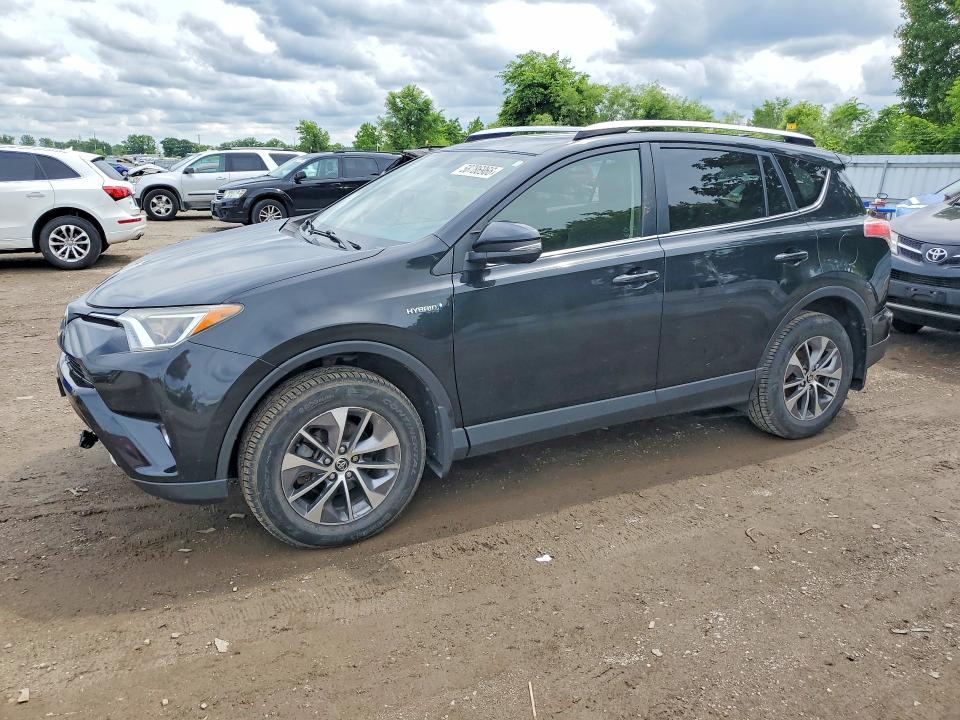 2016 Toyota Rav4 VIN JTMRJREV4GD033115 COPART salvage auction — REAR END, On - Permit Salvage, sold $9,300 on 2026-07-14 (photo 1)