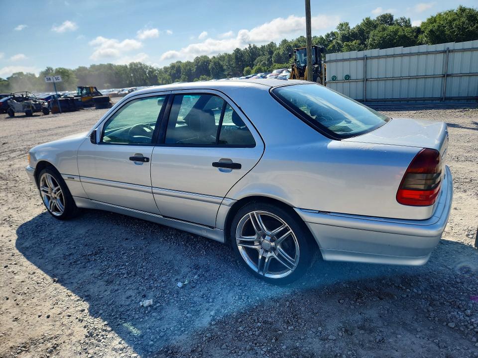 2000 Mercedes-benz C class VIN WDBHA24G3YA845996 COPART salvage auction — FRONT END, Sc - Certificate Of Title, sold $500 on 2026-07-28 (photo 2)