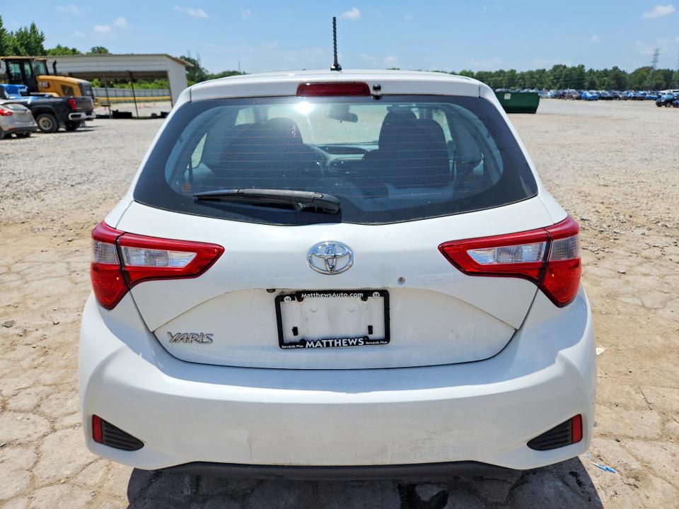 2018 Toyota Yaris VIN VNKJTUD37JA090838 COPART salvage auction — WATER/FLOOD, TN - SALVAGE CERT-WATER DAMAGE, sold $2,050 on 2026-07-30 (photo 6)
