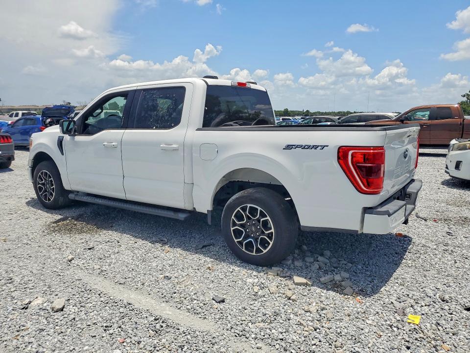 2022 Ford F-150 VIN 1FTEW1C89NKE08519 COPART salvage auction — MINOR DENT/SCRATCHES, Fl - Certificate Of Title, sold $10,500 on 2026-07-03 (photo 2)