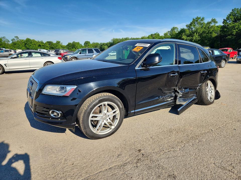 2015 Audi Q5 VIN WA1LFAFP5FA129631 COPART salvage auction — SIDE, Pa - Certificate Of Salvage, sold $625 on 2026-07-09 (photo 1)