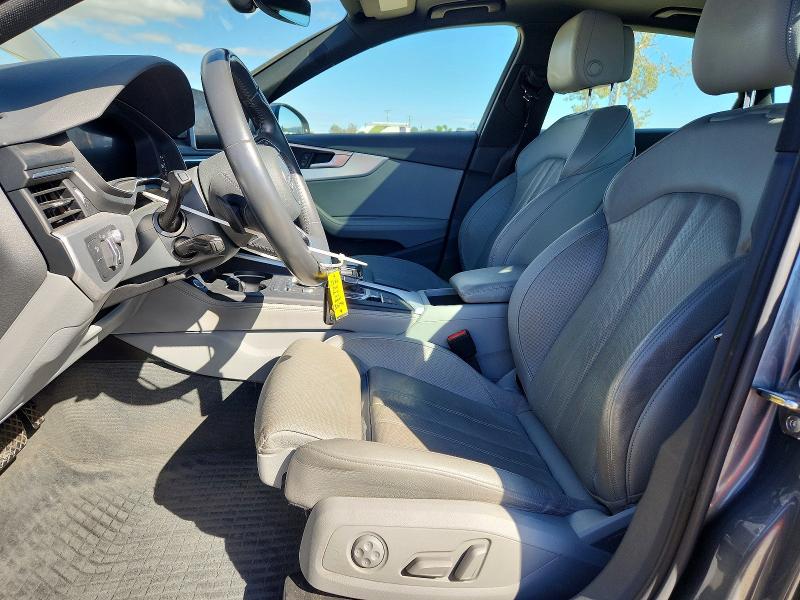 2019 Audi A4 VIN WAUFNAF41KN001849 COPART salvage auction — REAR END, Ca - Salvage Certificate, sold $7,400 on 2026-07-14 (photo 7)