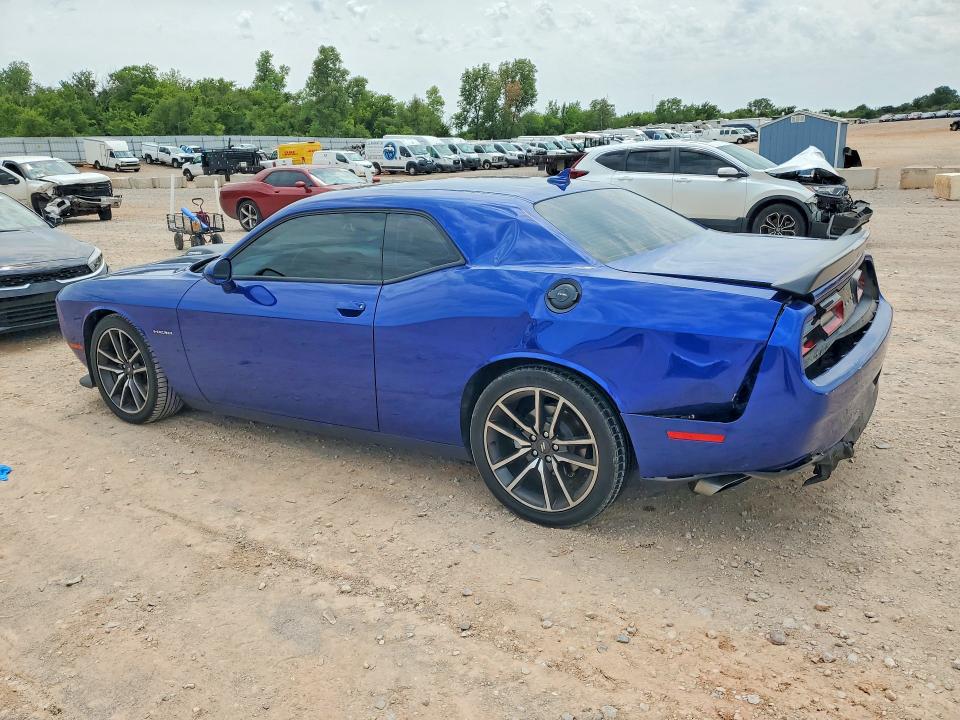 2021 Dodge Challenger VIN 2C3CDZBT0MH594107 COPART salvage auction — REAR END, Ok - Cert Of Title-Salvage, sold $8,100 on 2026-07-30 (photo 2)