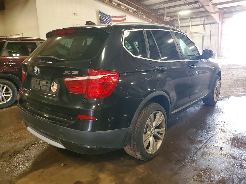 2011 BMW X3 VIN 5UXWX7C57BL731157 COPART salvage auction — FRONT END, Fl - Certificate Of Title, sold $650 on 2026-07-06 (photo 3)