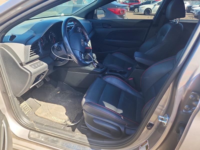 2020 Hyundai Elantra VIN KMHD04LB2LU019065 COPART salvage auction — REAR END, Ct - Cert Of Title-Salvage, sold $5,350 on 2026-07-28 (photo 7)