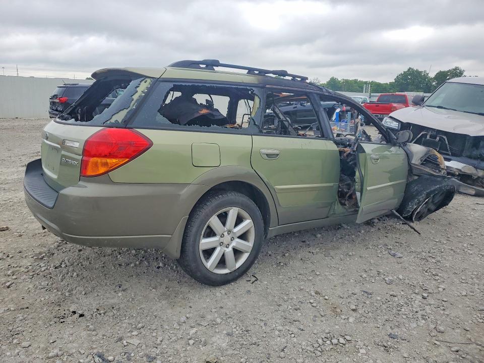 2006 Subaru LEGACY VIN 4S4BP62C767321074 COPART salvage auction — BURN, OH - BILL OF SALE-PARTS ONLY, sold $125 on 2026-07-02 (photo 3)