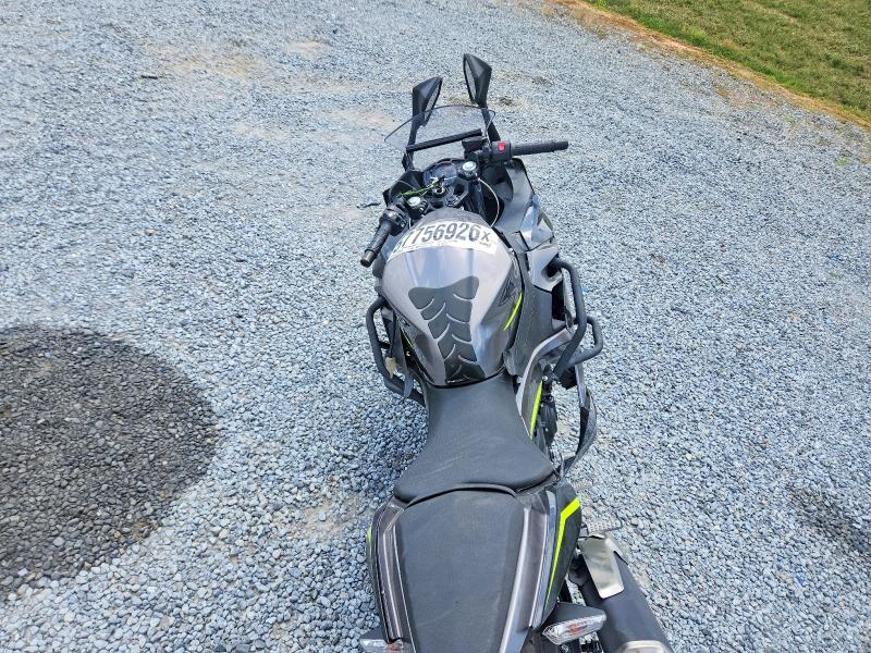 2021 Kawasaki VIN JKAEXKG10MDAD3244 COPART salvage auction — FRONT END, Nc - Salvage Certificate Of Title, sold $350 on 2026-07-23 (photo 6)