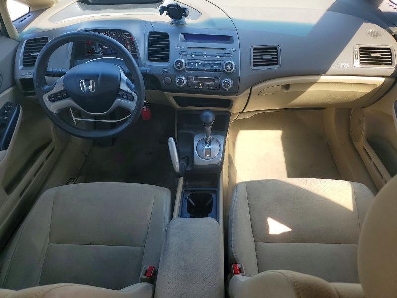 2008 Honda Civic hybrid VIN JHMFA36228S006687 COPART salvage auction — FRONT END, Id - Salvage Certificate Of Title, sold $325 on 2026-07-09 (photo 8)