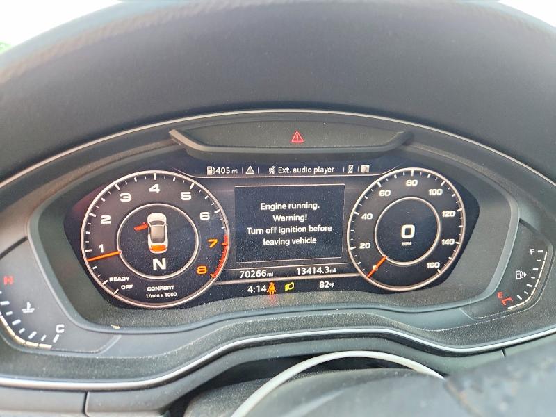 2018 Audi VIN WAUYNGF50JN001232 COPART salvage auction — FRONT END, Ct - Cert Of Title-Salvage, sold $2,150 on 2026-07-24 (photo 9)