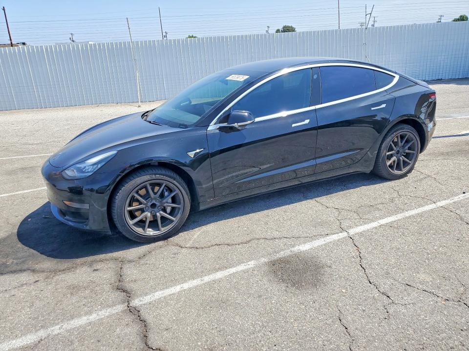 2020 Tesla Model 3 VIN 5YJ3E1EA7LF630142 COPART salvage auction — SIDE, Ca - Salvage Certificate, sold $3,400 on 2026-07-10 (photo 1)