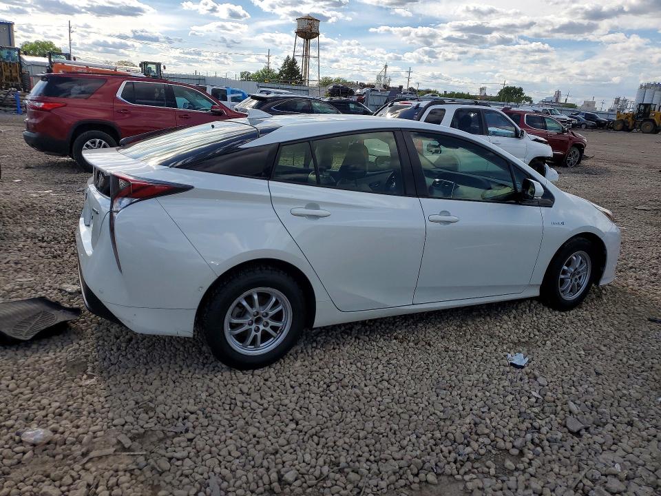 2017 Toyota Prius VIN JTDKARFU2H3044970 COPART salvage auction — REAR END, Il - Salvage Certificate, sold $6,000 on 2026-07-29 (photo 3)