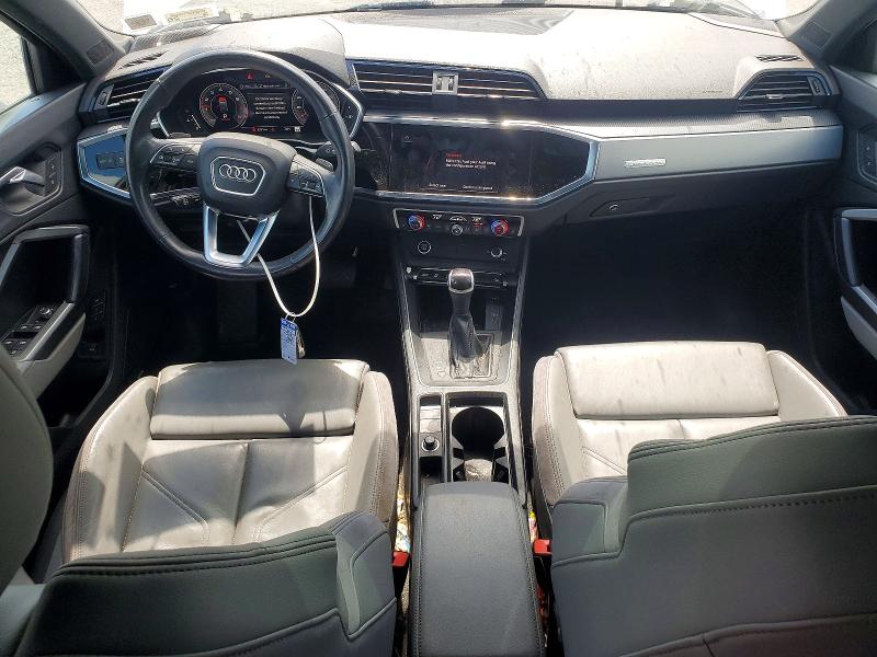 2022 Audi Q3 VIN WA1EECF39N1051602 COPART salvage auction — FRONT END, Pa - Certificate Of Salvage, sold $6,400 on 2026-07-14 (photo 8)