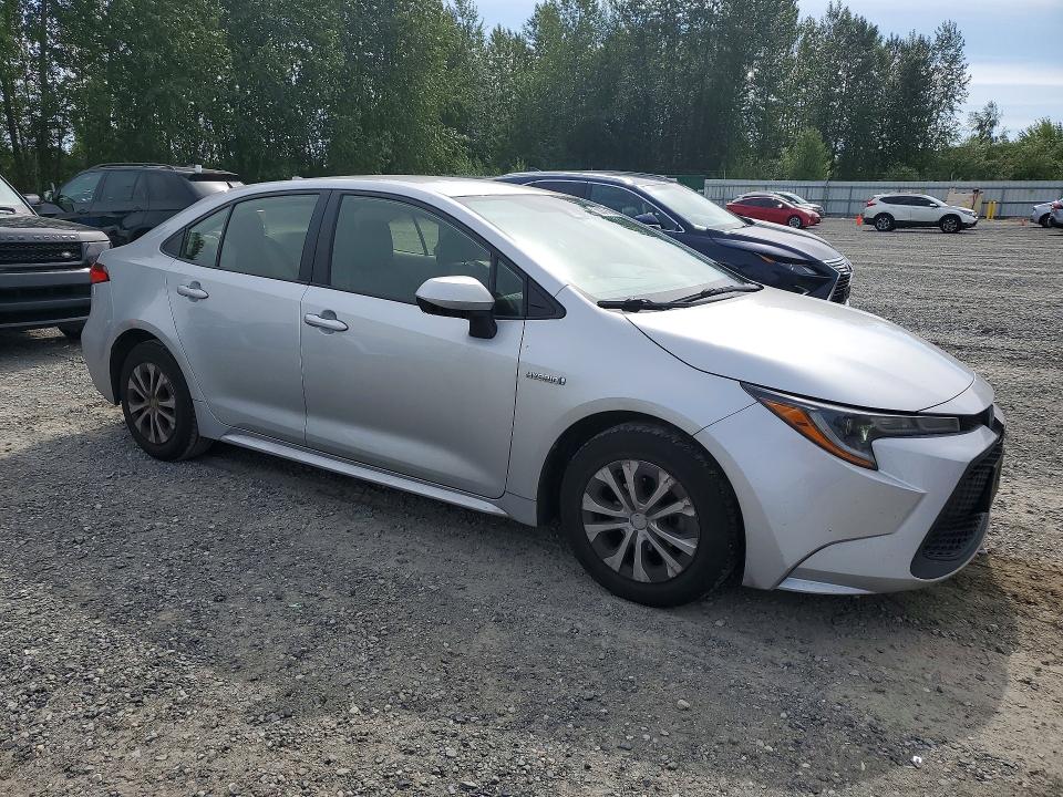 2021 Toyota VIN JTDEAMDE3MJ015849 COPART salvage auction — SIDE, Salvage Title, sold $4,350 on 2026-07-20 (photo 4)