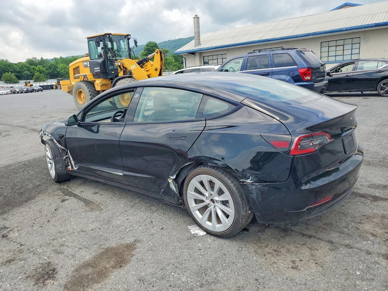 2022 Tesla Model 3 VIN 5YJ3E1EA4NF289558 COPART salvage auction — Front End, PA - CERT OF TITLE, sold $6,500 on 2026-07-01 (photo 2)
