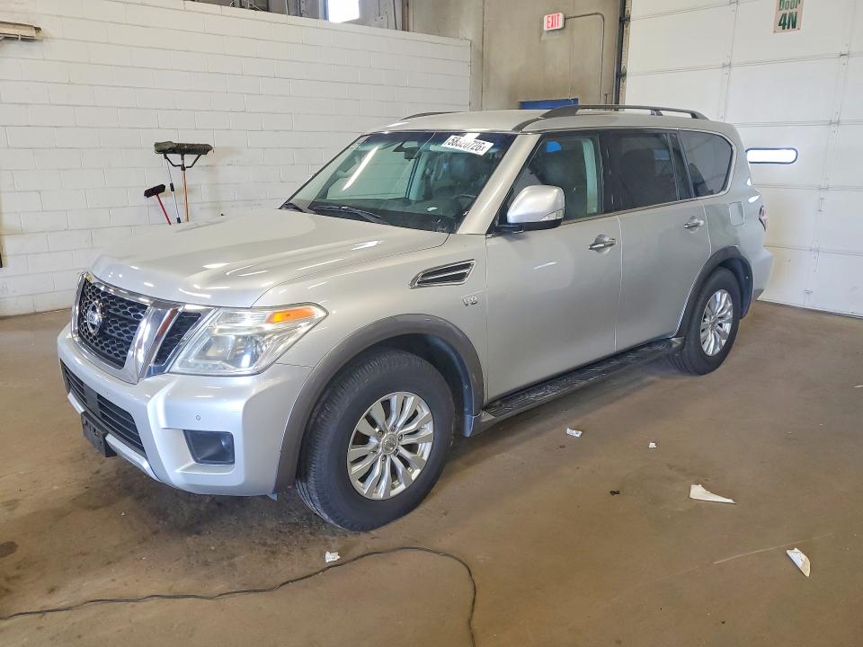 2017 Nissan VIN JN8AY2NC8H9508563 COPART salvage auction — MINOR DENT/SCRATCHES, Mn - Certificate Of Title, sold $4,800 on 2026-07-14 (photo 1)