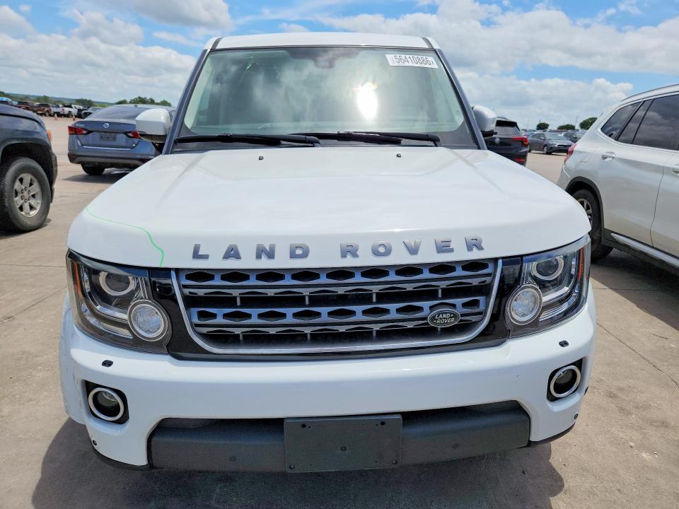 2016 Land rover Lr4 VIN SALAG2V6XGA840115 COPART salvage auction — UNDERCARRIAGE, Tx - Salvage Vehicle Title, sold $625 on 2026-07-30 (photo 5)