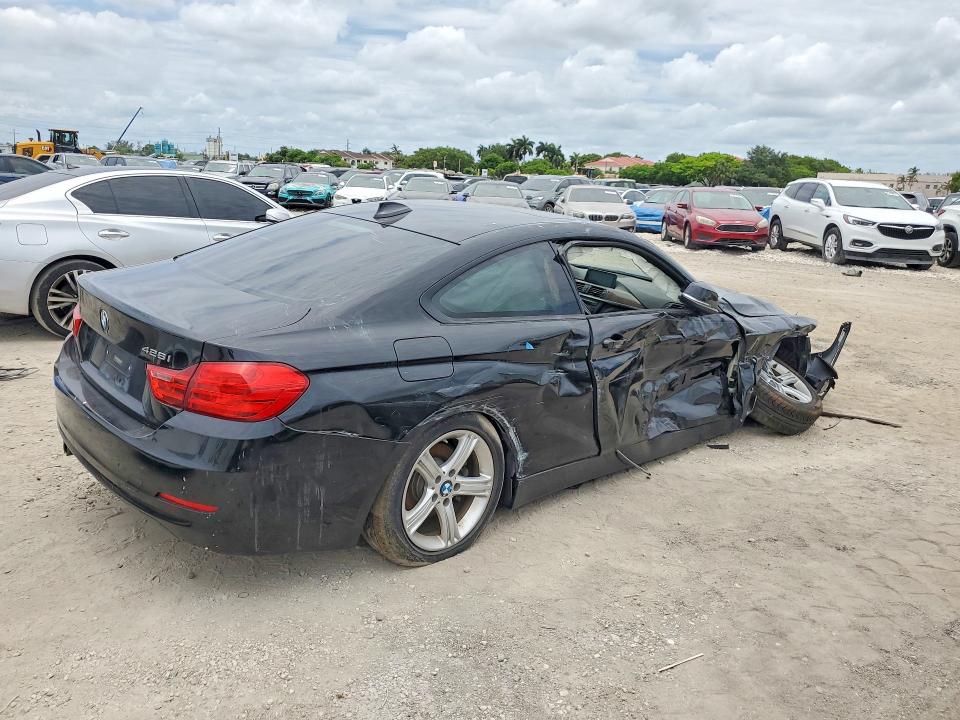 2014 BMW 4er VIN WBA3N3C50EK230041 COPART salvage auction — SIDE, Mo - Salvage Certificate Of Title, sold $650 on 2026-07-21 (photo 3)