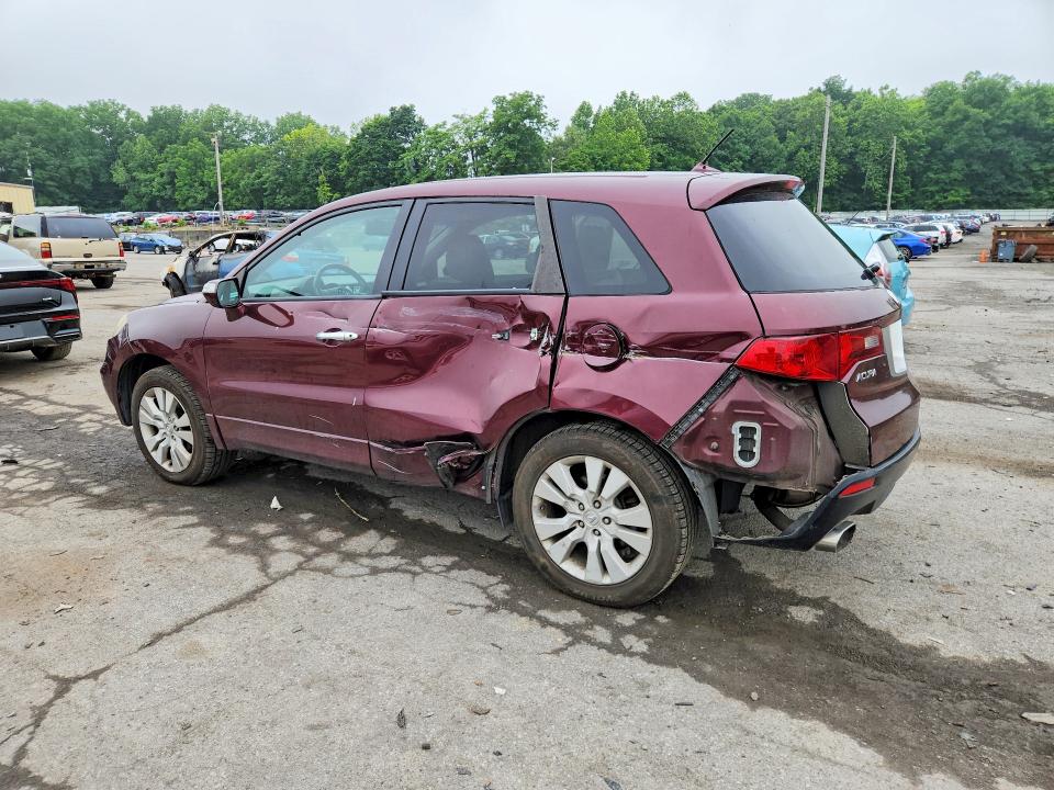 2011 Acura Rdx VIN 5J8TB1H27BA005682 COPART salvage auction — SIDE, NY - MV-907A SALVAGE CERTIFICATE, sold $425 on 2026-07-09 (photo 2)