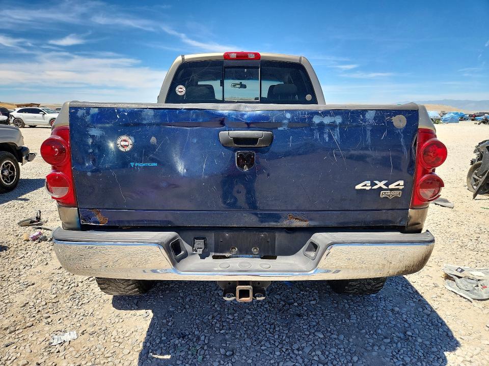 2007 Dodge Ram 2500 VIN 3D7KS28A47G850575 COPART salvage auction — MECHANICAL, Ut - Certificate Of Title, sold $3,300 on 2026-07-31 (photo 6)