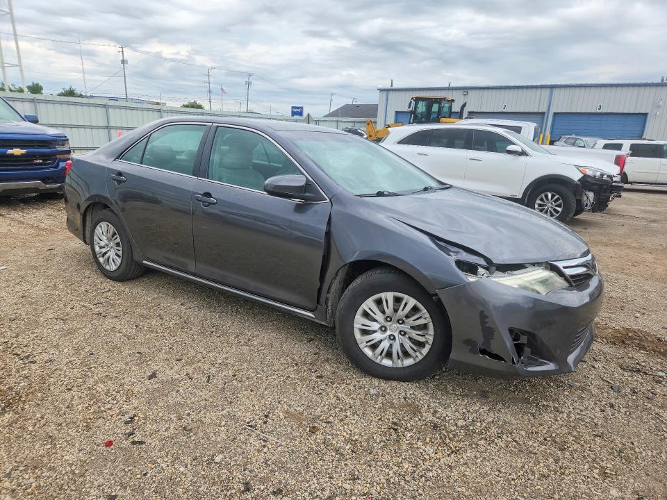 2012 Toyota Camry VIN 4T4BF1FK2CR262994 COPART salvage auction — FRONT END, Il - Salvage Certificate, sold $3,400 on 2026-07-24 (photo 4)