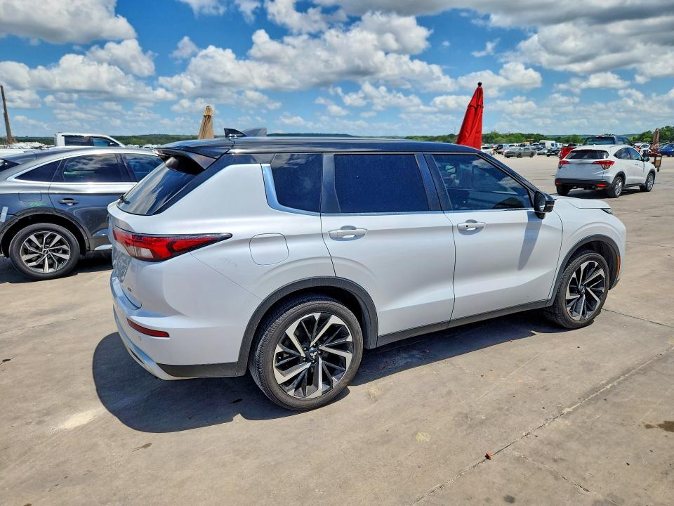 2022 Mitsubishi Outlander VIN JA4J3UA83NZ009702 COPART salvage auction — HAIL, Tx - Certificate Of Title (P), sold $10,300 on 2026-07-23 (photo 3)