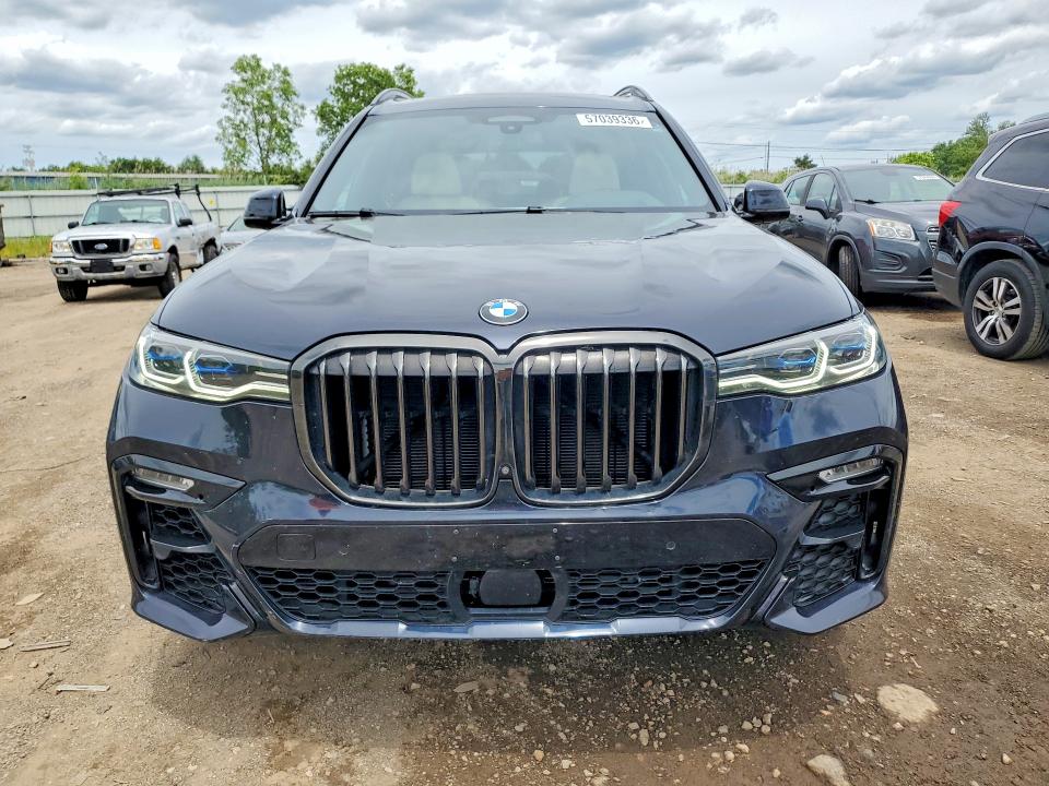 2022 BMW VIN 5UXCX6C05N9K37365 COPART salvage auction — HAIL, Oh - Cert Of Title-Salvage, sold $29,250 on 2026-07-16 (photo 5)