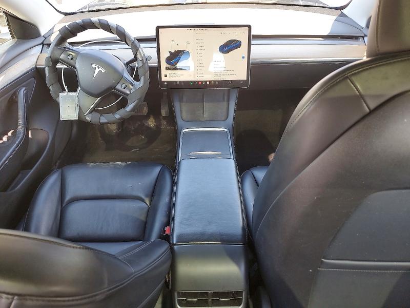 2022 Tesla Model 3 VIN 5YJ3E1EA1NF189028 COPART salvage auction — SIDE, Il - Salvage Certificate, sold $3,300 on 2026-07-20 (photo 8)