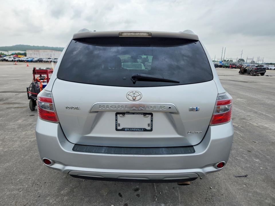 2008 Toyota Highlander VIN JTEEW44A682004757 COPART salvage auction — MECHANICAL, Ok - Certificate Of Title, sold $1,450 on 2026-07-10 (photo 6)