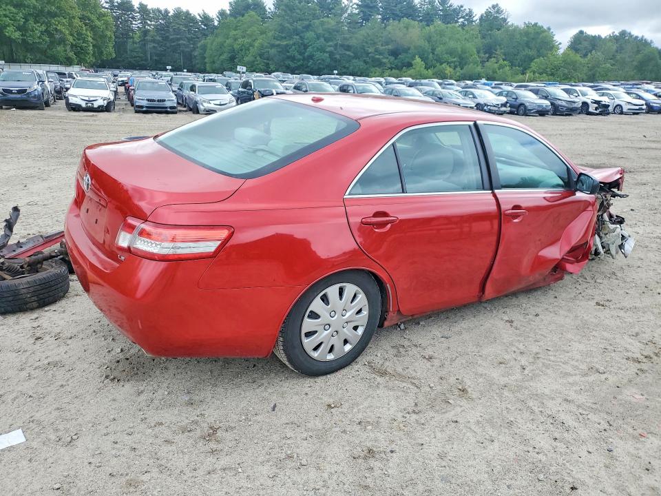 2010 Toyota Camry VIN 4T1BK3EK4AU104902 COPART salvage auction — FRONT END, Ma - Cert Of Title-Reconstrctd Coll, sold $725 on 2026-07-06 (photo 3)