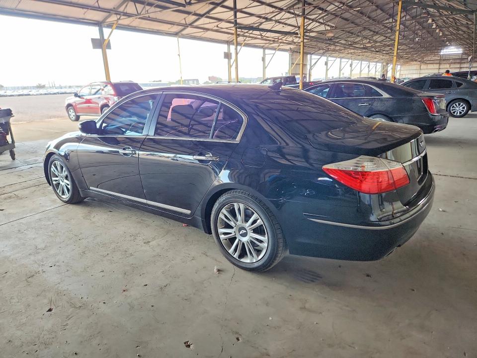 2011 Hyundai Genesis VIN KMHGC4DF2BU121423 COPART salvage auction — NORMAL WEAR, Az - Certificate Of Title (P), sold $1,150 on 2026-07-27 (photo 2)
