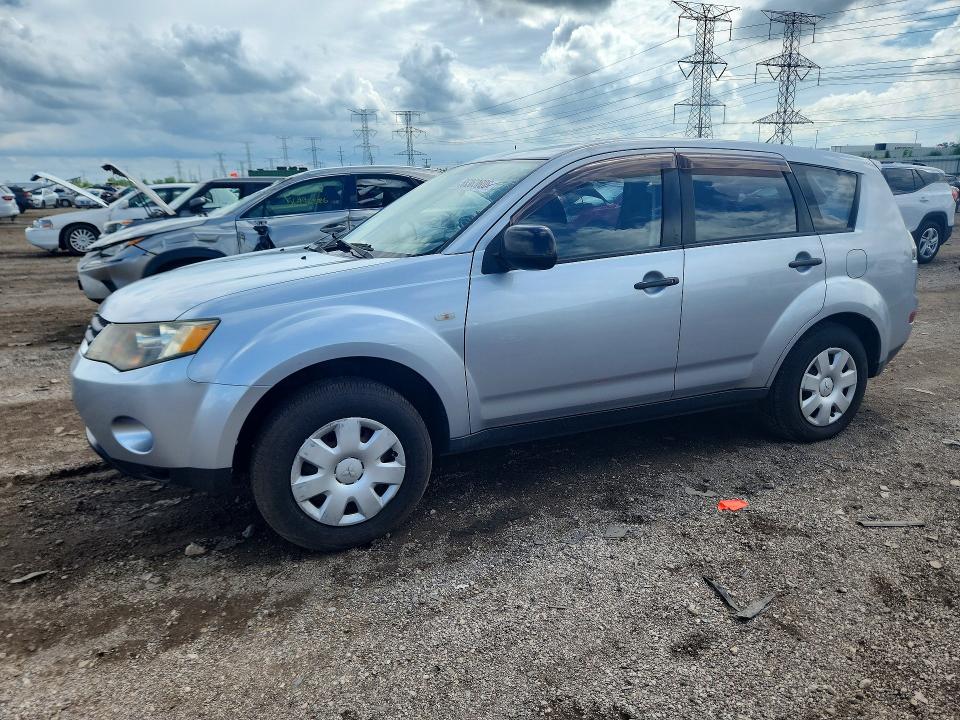 2007 Mitsubishi Outlander VIN JA4MS31X87U004805 COPART salvage auction — SIDE, Il - Salvage Certificate, sold $300 on 2026-07-16 (photo 1)