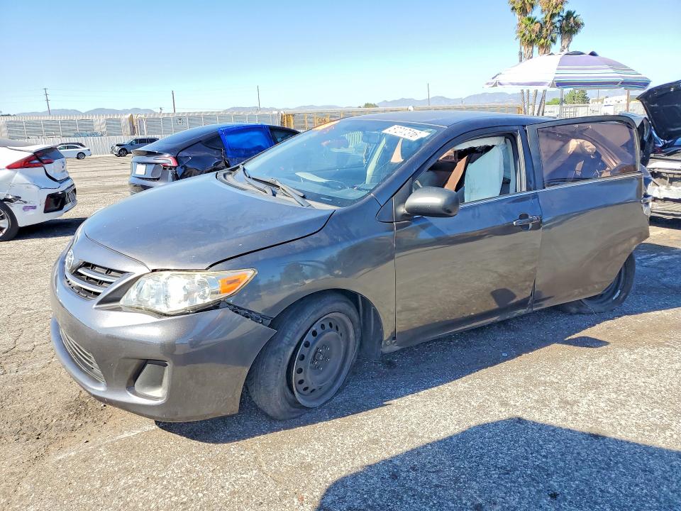 2013 Toyota Corolla VIN JTDBU4EE2DJ119600 COPART salvage auction — REAR END, CA - NON-REPAIRABLE VEHICLE CERT, sold $1,150 on 2026-07-17 (photo 1)