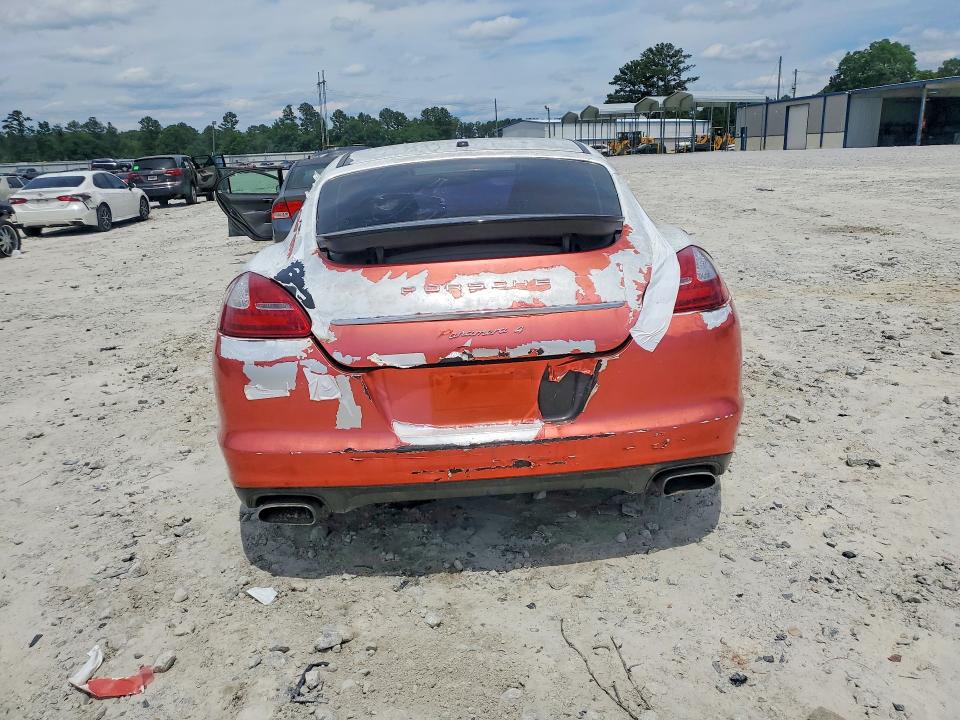 2011 Porsche Panamera VIN WP0AA2A7XBL012909 COPART salvage auction — FRONT END, MT - CERTIFICATE OF TITLE, sold $300 on 2026-07-20 (photo 6)