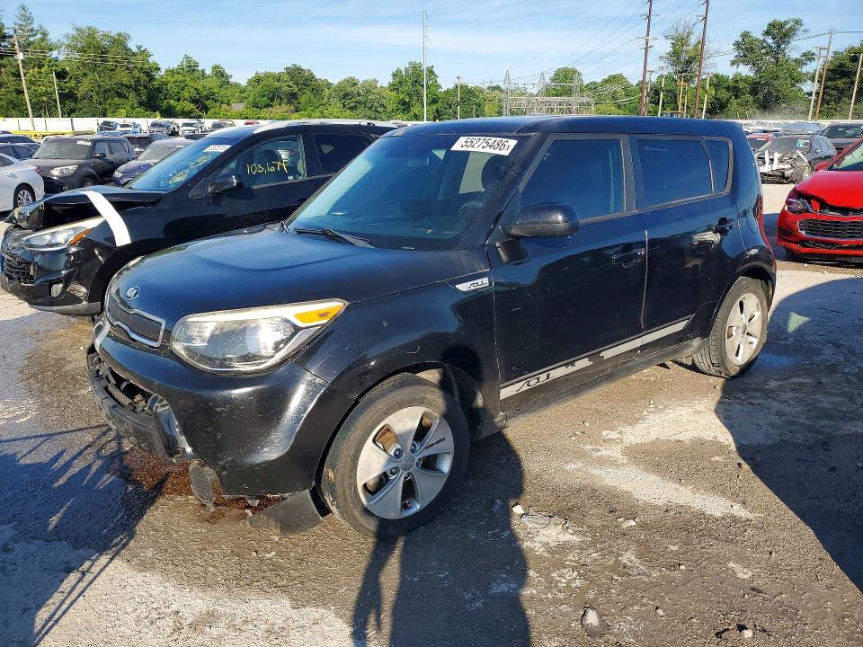 2016 Kia Soul VIN KNDJN2A25G7283885 COPART salvage auction — FRONT END, Ky - Cert Of Title-Salvage, sold $350 on 2026-07-29 (photo 1)