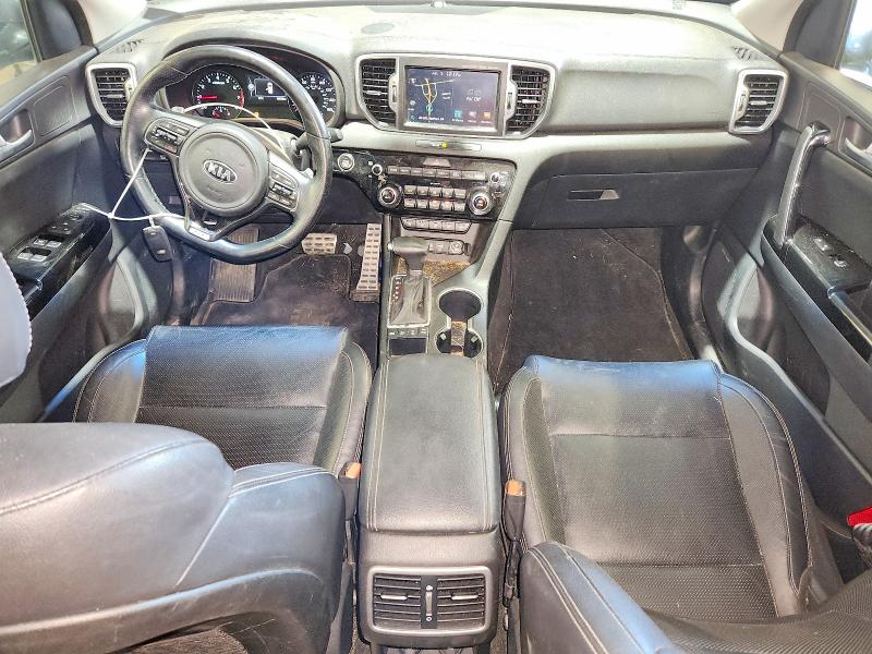 2017 Kia Sportage VIN KNDPRCA68H7104506 COPART salvage auction — FRONT END, Pa - Certificate Of Salvage, sold $4,600 on 2026-07-02 (photo 8)