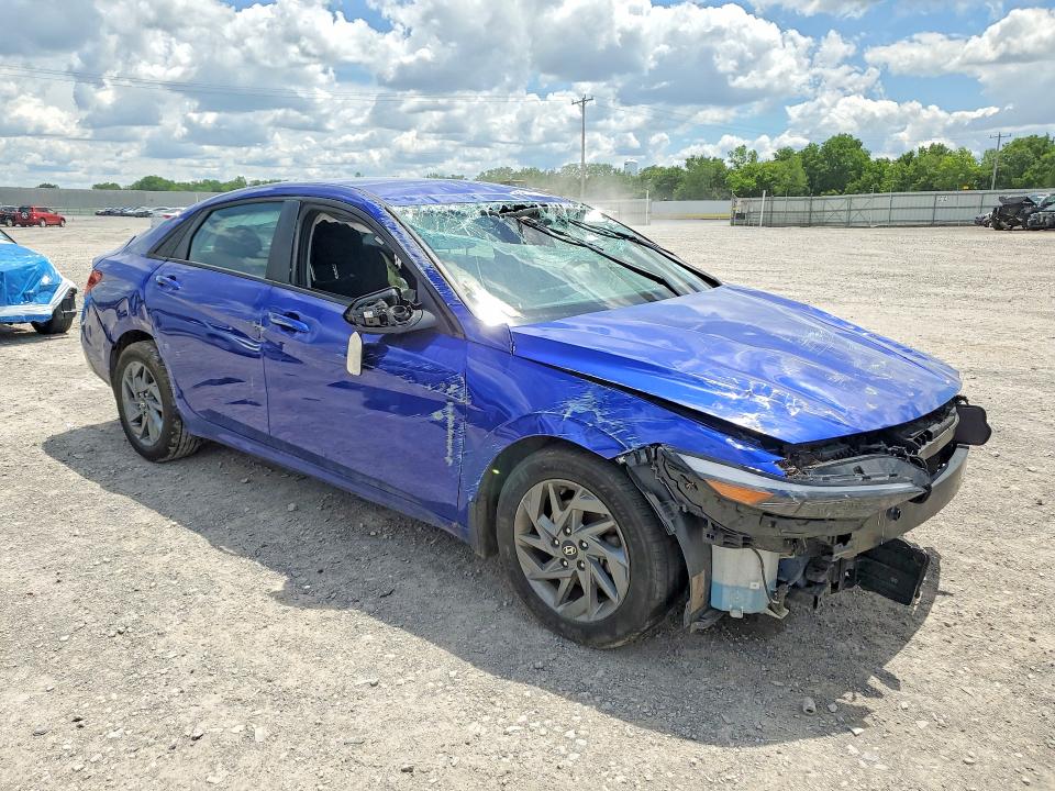2024 Hyundai Elantra VIN KMHLM4DG4RU729894 COPART salvage auction — FRONT END, Ny - Mv-907A Salvage Certificate, sold $2,050 on 2026-07-06 (photo 4)
