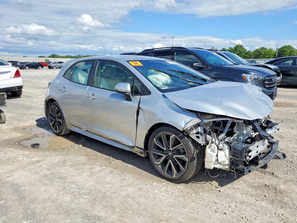 2019 Toyota Corolla VIN JTNK4RBE3K3023831 COPART salvage auction — FRONT END, Ny - Mv-907A Salvage Certificate, sold $1,200 on 2026-07-13 (photo 4)