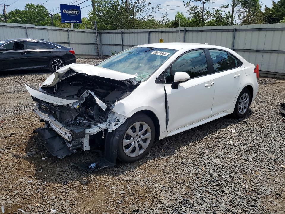 2023 Toyota Corolla VIN 5YFB4MDE3PP011861 COPART salvage auction — FRONT END, Nj - Cert Of Title-Salvage, sold $1,400 on 2026-07-17 (photo 1)