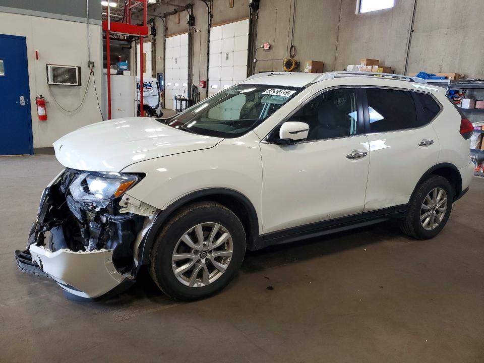 2017 Nissan Rogue VIN KNMAT2MV2HP584756 COPART salvage auction — FRONT END, Mn - Cert Of Title-Prior Salvage, sold $1,650 on 2026-07-07 (photo 1)