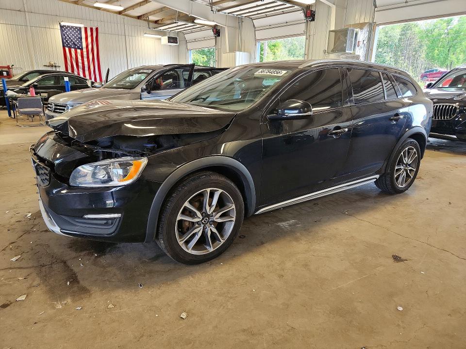 2018 Volvo V60 VIN YV440MWK3J2056440 COPART salvage auction — FRONT END, Mn - Cert Of Title-Salvage, sold $325 on 2026-08-11 (photo 1)