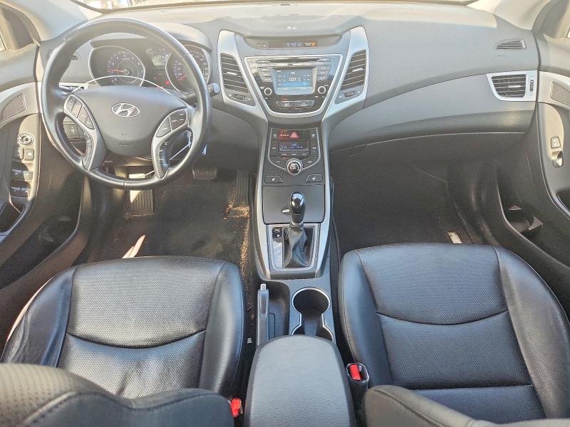 2014 Hyundai Elantra VIN KMHDH4AH5EU189715 COPART salvage auction — SIDE, On - Permit No Brand - Unfit, sold $2,200 on 2026-07-16 (photo 8)