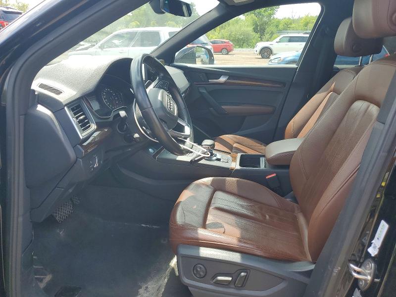 2020 Audi Q5 VIN WA1ANAFY2L2026269 COPART salvage auction — HAIL, Oh - Cert Of Title-Salvage, sold $7,300 on 2026-07-09 (photo 7)