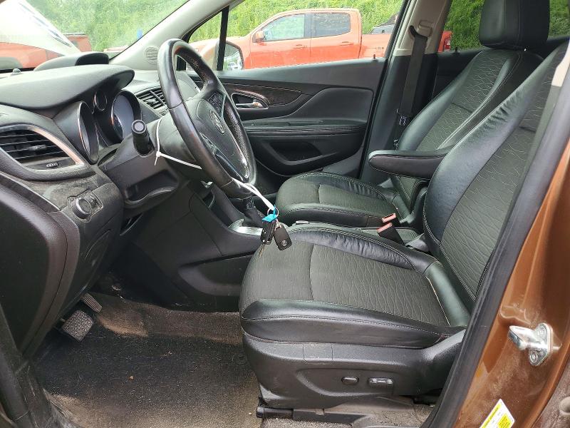 2016 Buick Encore VIN KL4CJASB6GB643881 COPART salvage auction — FRONT END, Mi - Certificate Of Title, sold $200 on 2026-07-29 (photo 7)