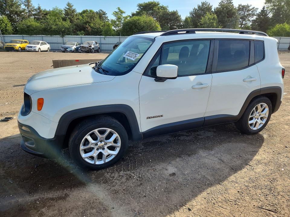 2015 Jeep Renegade VIN ZACCJABT9FPB44527 COPART salvage auction — REAR END, Il - Salvage Certificate, sold $1,700 on 2026-07-07 (photo 1)