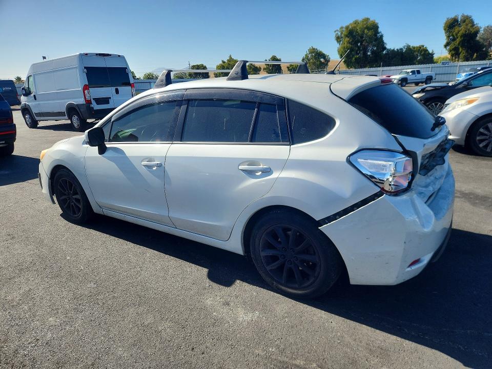 2014 Subaru Impreza VIN JF1GPAC68E8274688 COPART salvage auction — REAR END, Ca - Salvage Certificate, sold $575 on 2026-07-15 (photo 2)