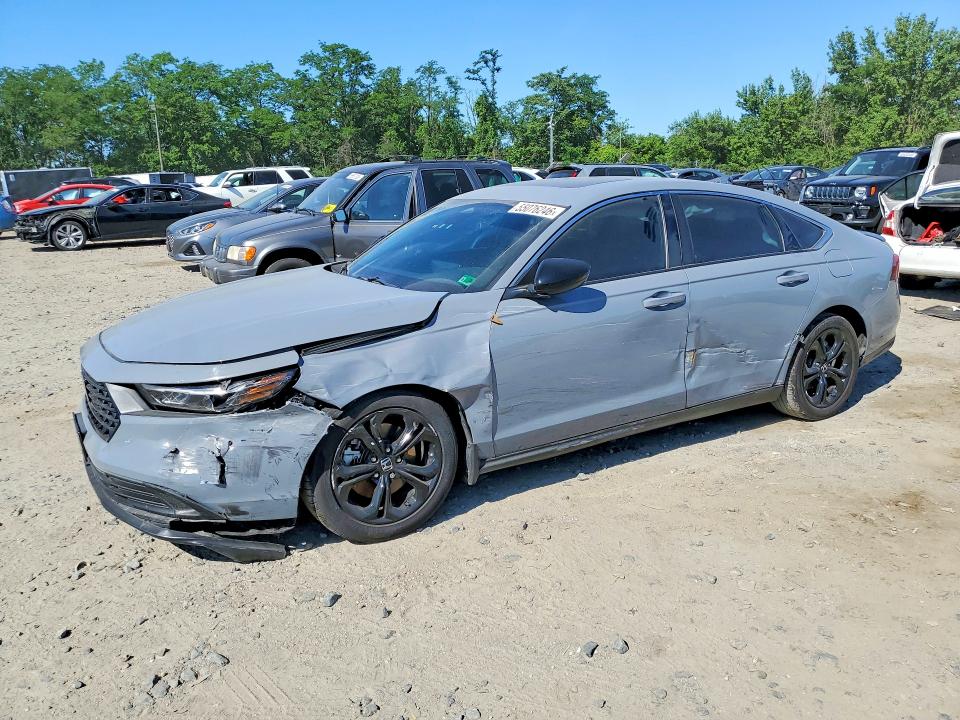 2023 Honda Accord VIN 1HGCY2F5XPA054111 COPART salvage auction — SIDE, Md - Cert Of Salvage > 75% Damage, sold $6,600 on 2026-07-02 (photo 1)