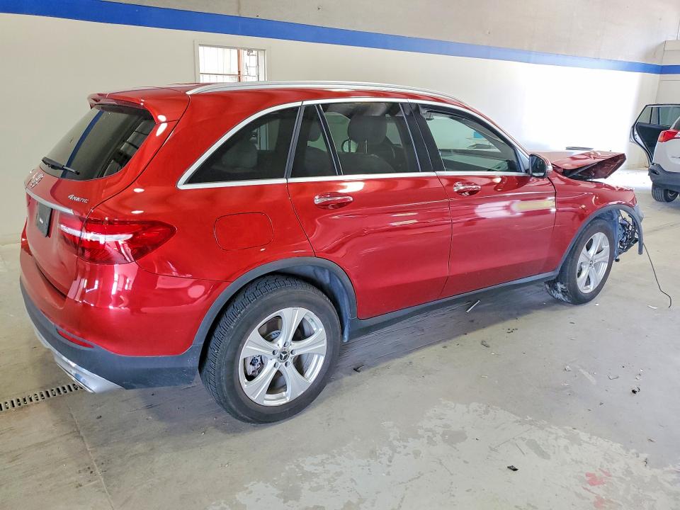 2018 Mercedes-benz Glc VIN WDC0G4KB6JV092182 COPART salvage auction — FRONT END, Va - Cert Of Title - Salvage, sold $3,950 on 2026-07-17 (photo 3)
