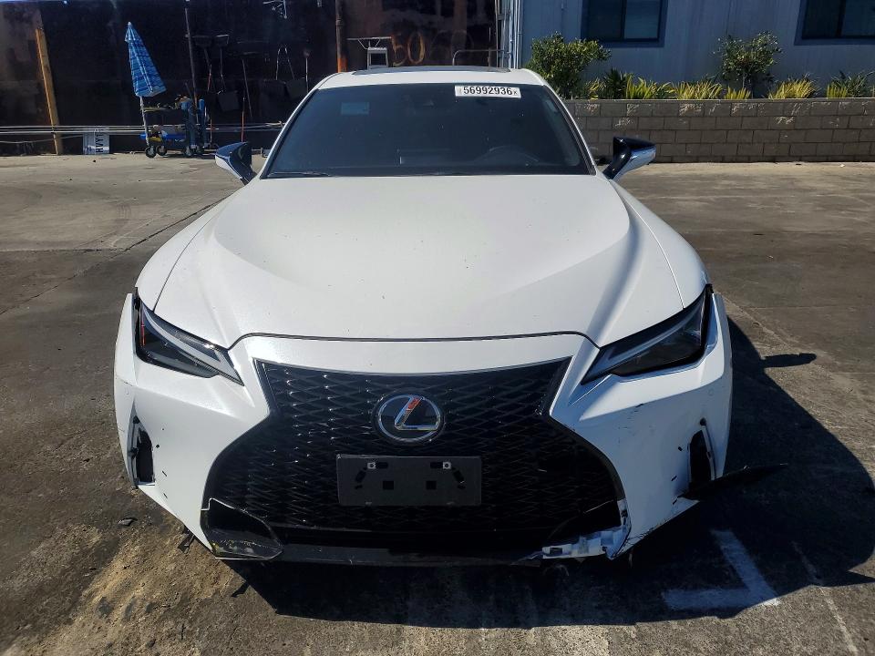 2024 Lexus Is VIN JTHGZ1B23R5073077 COPART salvage auction — FRONT END, Ca - Salvage Certificate, sold $4,800 on 2026-07-29 (photo 5)